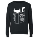Tobias Fonseca Mind Control for Cats Women's Sweatshirt - Black