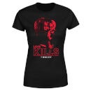 T-Shirt Femme Love Kills Chucky - Noir