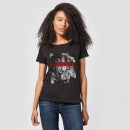 T-Shirt Femme Typographic Chucky - Noir