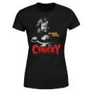 T-Shirt Femme My Friends Call Me Chucky Chucky - Noir