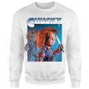 Chucky Nasty 90's Sweatshirt - White