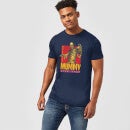 T-Shirt Homme La Momie Rétro - Universal Monsters - Bleu Marine