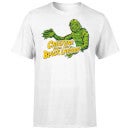 Universal Monsters Creature From The Black Lagoon Crest Men's T-Shirt - White