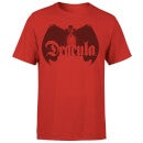 Universal Monsters Dracula Crest Men's T-Shirt - Red