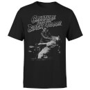 Universal Monsters Creature From The Black Lagoon Black And White T-shirt - Zwart