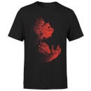 Universal Monsters The Wolfman Illustrated Men's T-Shirt - Black