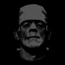 Universal Monsters Frankenstein Black and White Women's T-Shirt - Black