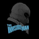 T-Shirt Femme L'Homme Invisible (Tons Gris) - Universal Monsters - Noir