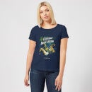 T-Shirt Femme L'Étrange Créature du lac noir Affiche Rétro - Universal Monsters - Bleu Marine