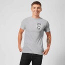 Skull Current Mood Men's T-Shirt - Grey
