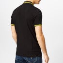 Barbour International Men's Essential Tipped Polo Shirt - Black - S