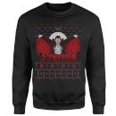Universal Monsters Dracula Christmas Sweater - Black