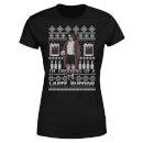 T-Shirt de Noël Femme The Big Lebowski Im Dreaming Of A White Russian - Noir