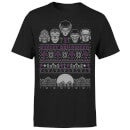 T-Shirt de Noël Homme Universal Monsters I Prefer Halloween - Noir