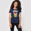 The Grinch Im Here for The Presents Women's Christmas T-Shirt - Navy