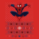 Marvel Avengers Spider-Man Christmas Jumper - Red