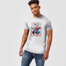 Marvel Avengers Classic Spider-Man Men's Christmas T-Shirt - Grey