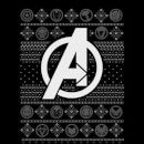 Marvel Avengers Logo Men's Christmas T-Shirt - Noir