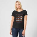 Nightmare Before Christmas Jack Pumpkin Faces Women's T-Shirt - Black