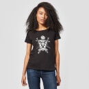 Nightmare Before Christmas Jack Skellington Misfit Love Women's T-Shirt - Black