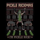 Rick and Morty Pickle Rick Christmas Jumper - Black
