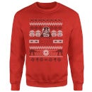 Star Wars I Find Your Lack Of Cheer Disturbing Christmas Jumper - Red