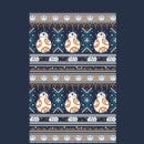 Star Wars BB-8 Pattern kerst T-shirt - Navy