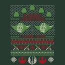 T-Shirt de Noël Homme Star Wars Merry I Wish You - Vert