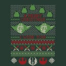 T-Shirt de Noël Femme Star Wars Merry I Wish You - Vert