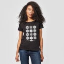 Star Wars Snowflake Women's Christmas T-Shirt - Black