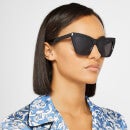 Saint Laurent Women's Kate Cateye Sunglasses - BLACK