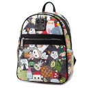 Loungefly Disney The Nightmare Before Christmas Chibi Aop Mini Backpack