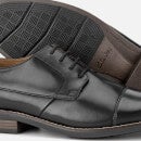 Clarks Men's Becken Cap Leather Derby Shoes - Black - UK 8