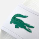 Lacoste Men's Croco Slide 119 1 Sandals - White/Green