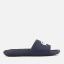 Lacoste Men's Croco Slide 119 1 Sandals - Navy/White