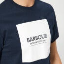 Barbour International Men's Block T-Shirt - Navy - L