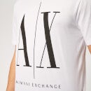 Armani Exchange Men's Big Ax T-Shirt - White/Black - S