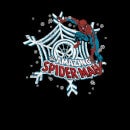 Marvel The Amazing Spider-Man Snowflake Web T-shirt de Noël pour Femme - Noir