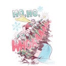DC Ho Ho Whoaaaaaaa Women's Christmas T-Shirt - White
