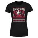 DC Harley Quinn Women's Christmas T-Shirt - Black