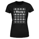 Marvel Punisher Women's Christmas T-Shirt - Black