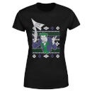 DC Joker Women's Christmas T-Shirt - Black