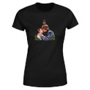 Star Wars Mistletoe Kiss Women's Christmas T-Shirt - Black