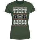 Star Wars Imperial Darth Vader Women's Christmas T-Shirt - Forest Green