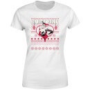 DC Harley Quinn Women's Christmas T-Shirt - White