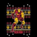 Marvel Iron Man T-shirt de Noël pour Femme - Noir