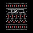 Marvel Deadpool Women's Christmas Jumper - Black