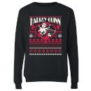 DC Harley Quinn Women's Christmas Sweater - Black