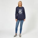 National Lampoon Griswold Vacation Ugly Knit Women's Christmas Sweater - Navy