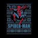Marvel Spider-Man Pull de Noël Femme - Noir